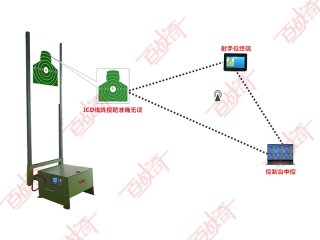 速射靶高精度靶实弹射击训练系统 军用全自动报靶系统